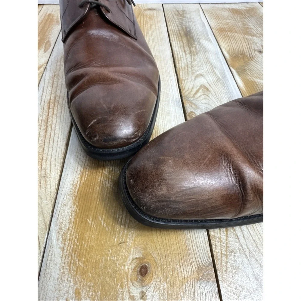 To Boot New‎ York Adam Derrick Brampton Size 13 Brown Oxford
